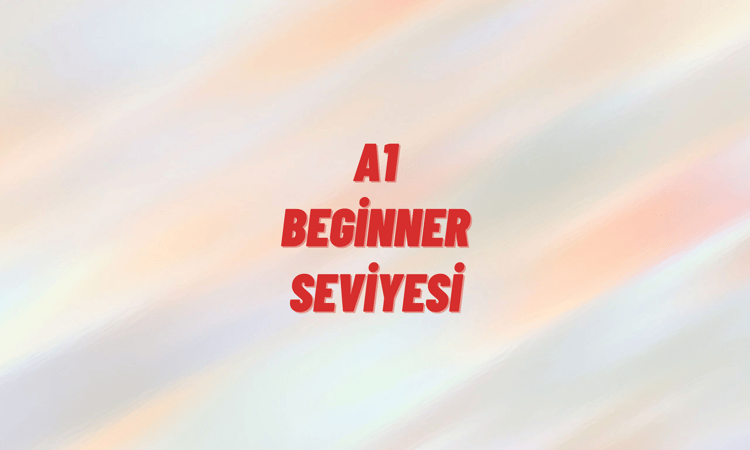 A1 Beginner Seviyesi